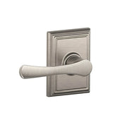 Schlage F94VLA619ADD satin nickel interior dummy trim