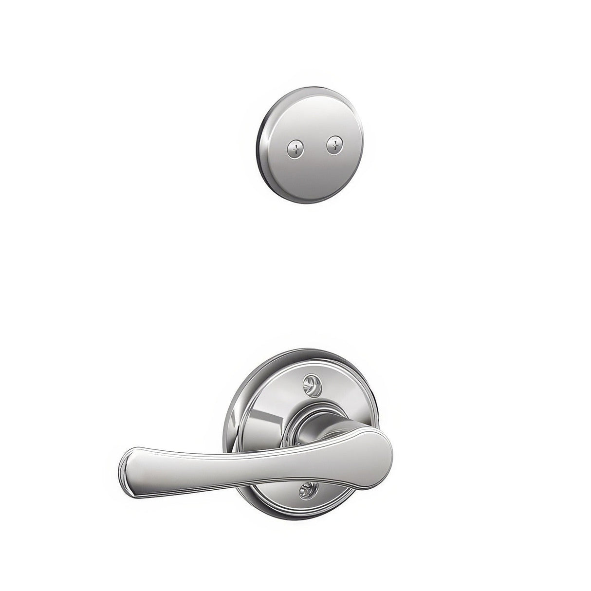 Schlage F94VLA625 polished chrome interior trim pack