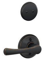 Schlage F94VLA716 aged bronze interior trim pack