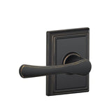 Schlage F94VLA716ADD aged bronze interior dummy trim