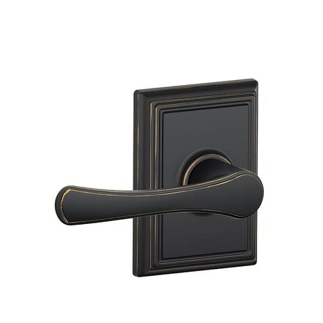 Schlage F94VLA716ADD aged bronze interior dummy trim