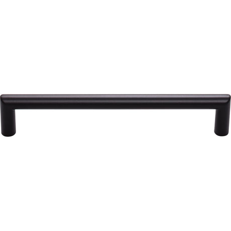 Top Knobs TK943BLK Kinney 6 5/16" Center to Center Bar Pull Flat Black