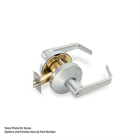 Falcon B581BDAN626 B Series Small Format Dane Storeroom Door Lever Satin Chrome