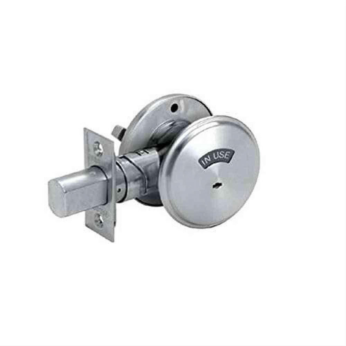 Falcon D271625 D27162 D200 Series Occupancy Indicator One Sided Deadbolt Bright Chrome