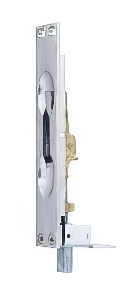 Ives FB35810B flush bolt in satin stainless, additional view