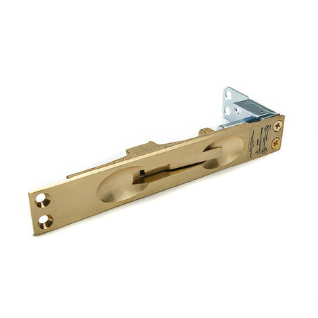 Ives FB3584 satin brass flush bolt