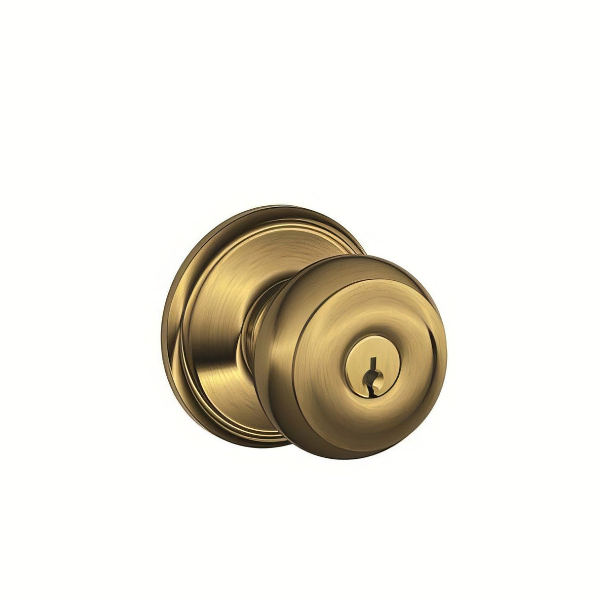 Schlage FB50GEO609 antique brass combo packs
