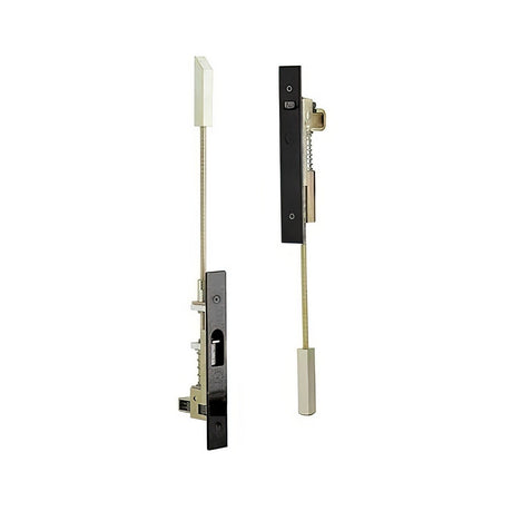 Ives FB51P12MDBLK black constant latching bolts