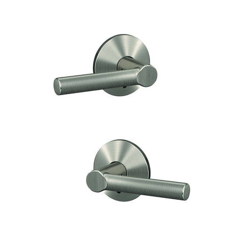 Schlage FC172BRW619KIN satin nickel dummy door knob