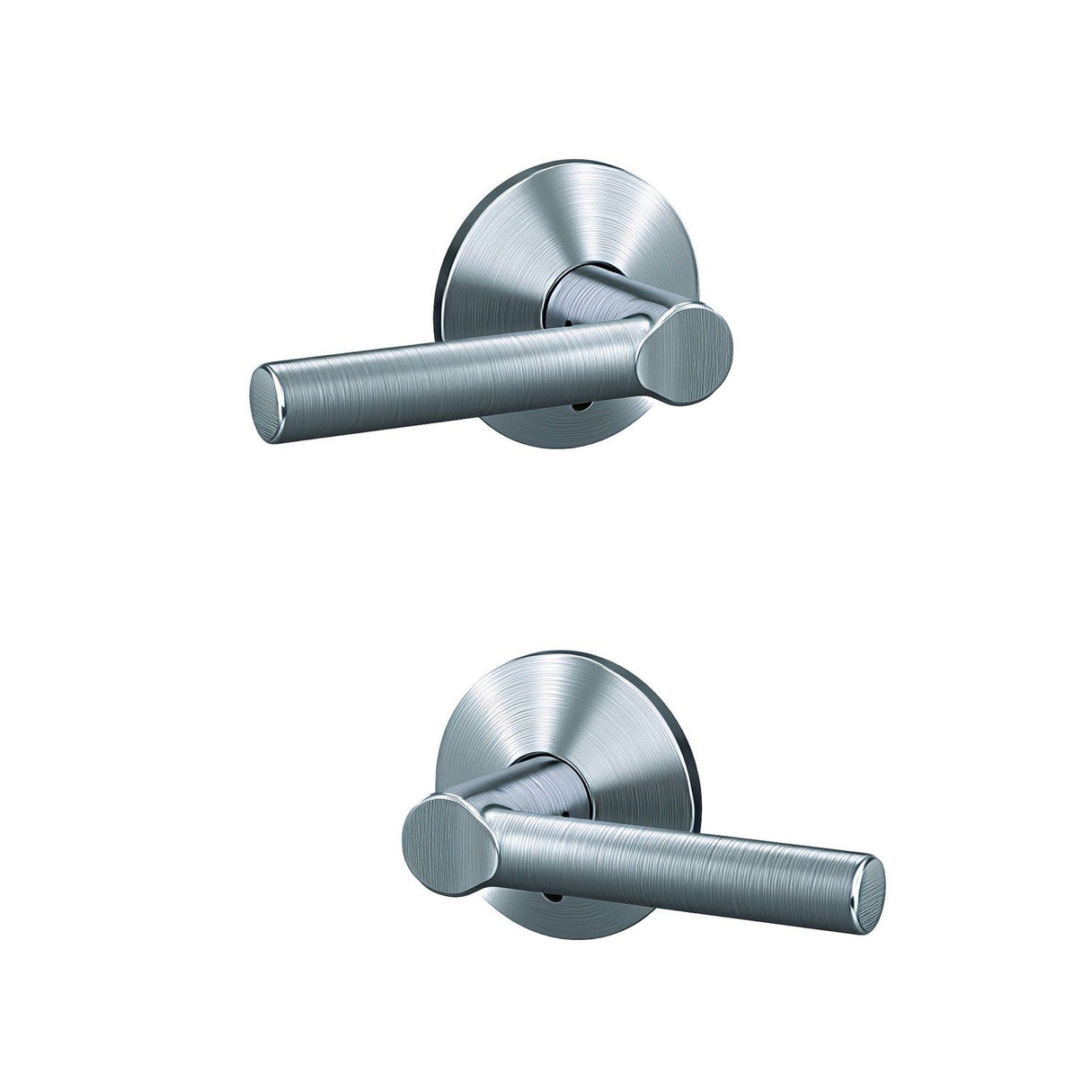 Schlage FC172BRW626KIN satin chrome dummy door knob