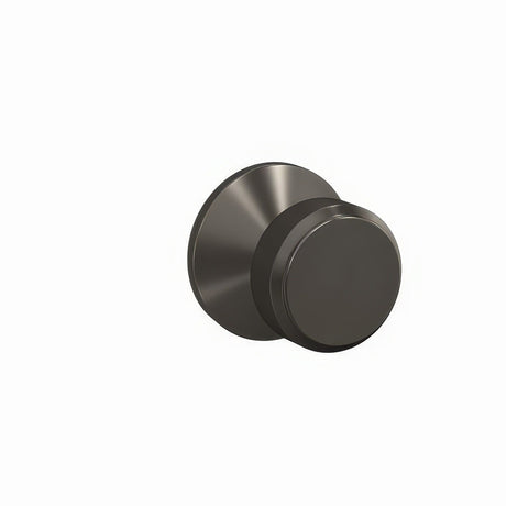 Schlage FC172BWE530KIN black stainless dummy door knob