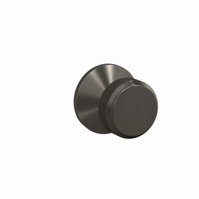 Schlage FC172BWE530KIN black stainless dummy door knob