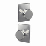 Schlage FC172BWE625CEN bright chrome dummy door knob