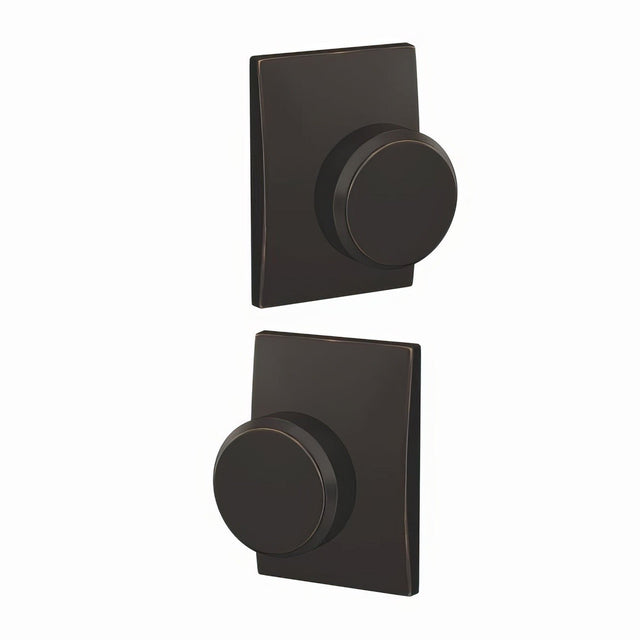 Schlage FC172BWE716CEN aged bronze dummy door knob
