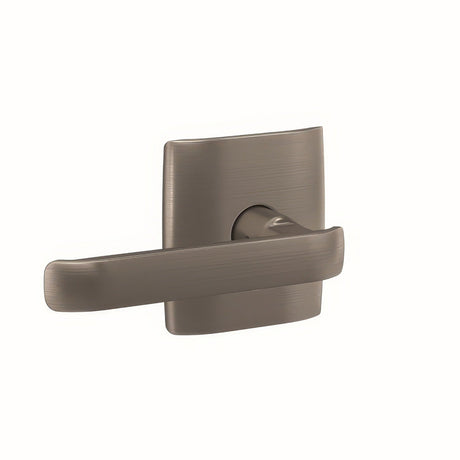 Schlage FC172CYB619DLT satin nickel dummy door lever