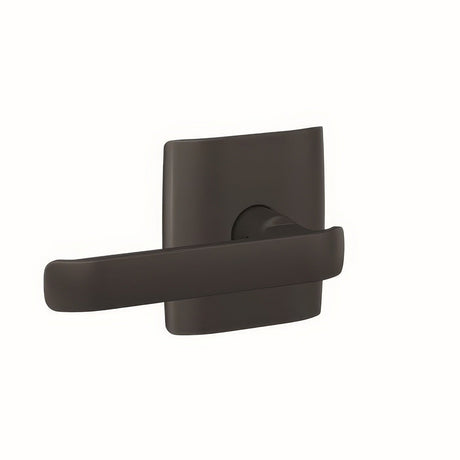 Schlage FC172CYB622DLT matte black dummy door lever