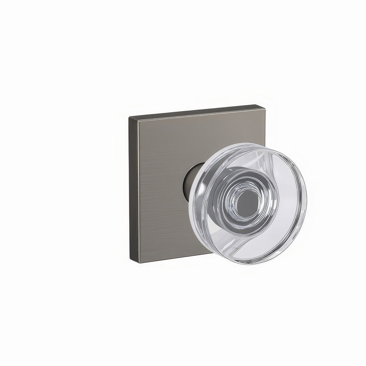 Schlage FC172DAW619COL satin nickel pair of dummy door knob