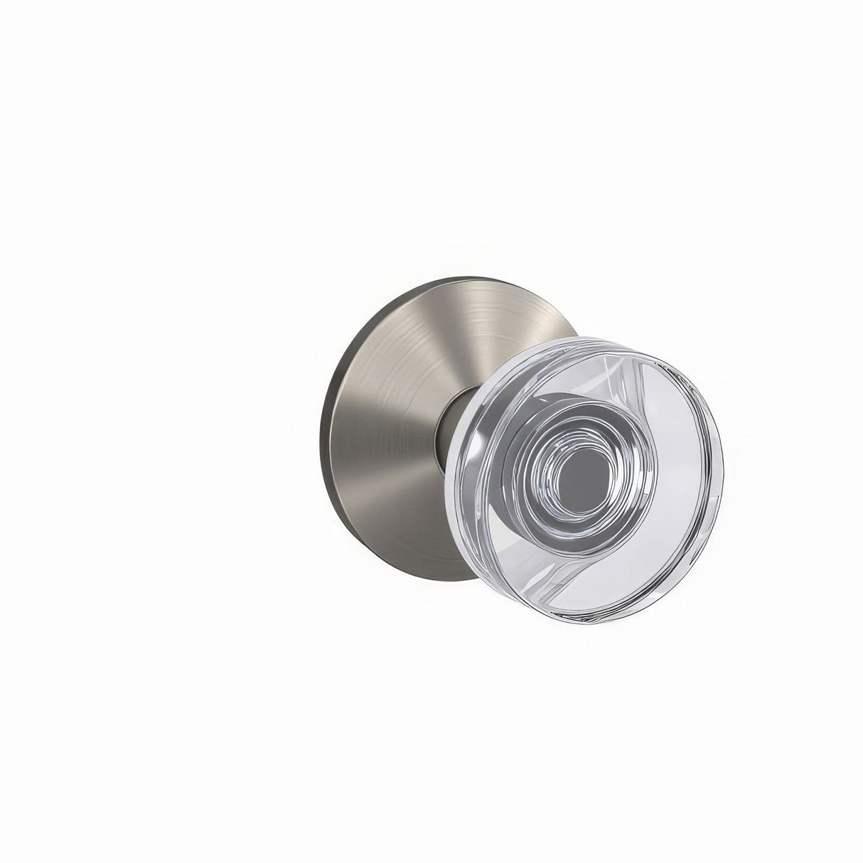 Schlage FC172DAW619KIN satin nickel pair of dummy door knob