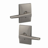 Schlage FC172ELR619CEN satin nickel dummy door lever