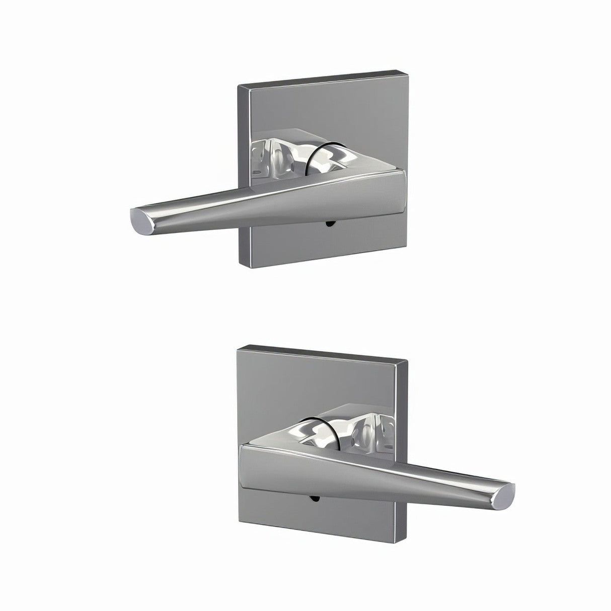 Schlage FC172ELR625COL bright chrome dummy door lever