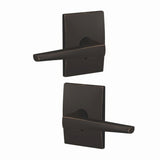 Schlage FC172ELR716CEN aged bronze dummy door lever