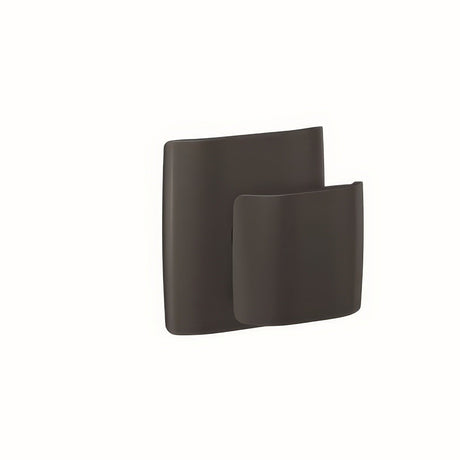 Schlage FC172GAN622DLT matte black pair of dummy door knob