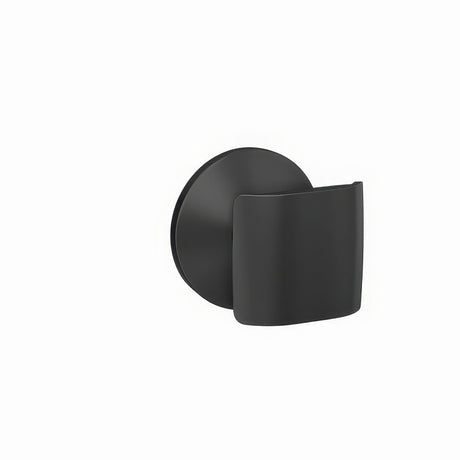 Schlage FC172GAN622KIN matte black pair of dummy door knob