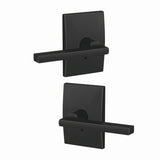 Schlage FC172LAT622CEN matt black dummy door lever