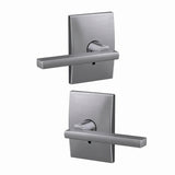 Schlage FC172LAT626CEN satin chrome dummy door lever
