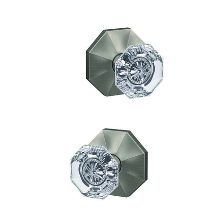 Schlage FC21ALX619RWD satin nickel passage & privacy door knob
