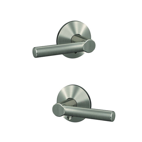 Schlage FC21BRW619KIN satin nickel passage & privacy door lever