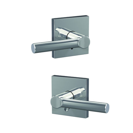 Schlage FC21BRW625COL bright chrome passage & privacy door lever