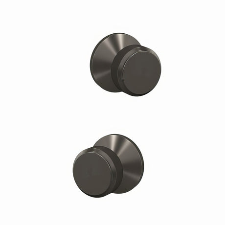 Schlage FC21BWE530KIN black stainless passage & privacy door lever