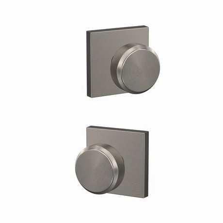 Schlage FC21BWE619COL satin nickel privacy & passage door knob