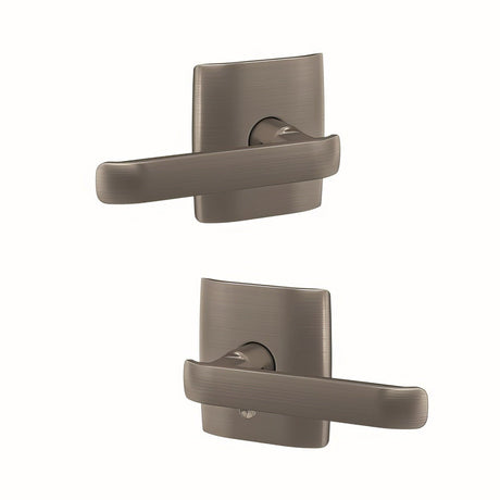 Schlage FC21CYB619DLT satin nickel passage & privacy door lever