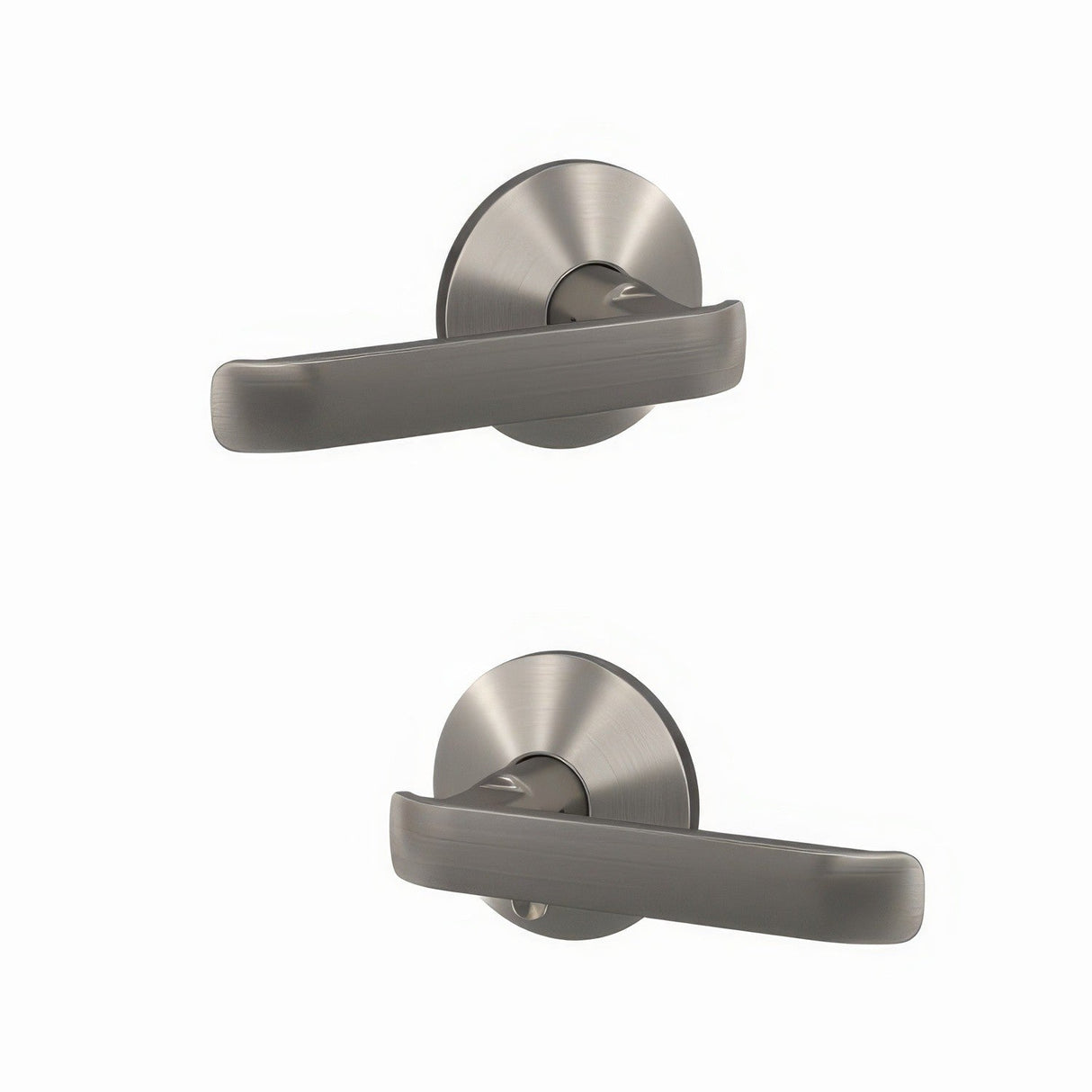Schlage FC21CYB619KIN satin nickel passage & privacy door lever