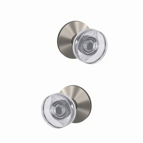 Schlage FC21DAW619KIN satin nickel passage & privacy door knob