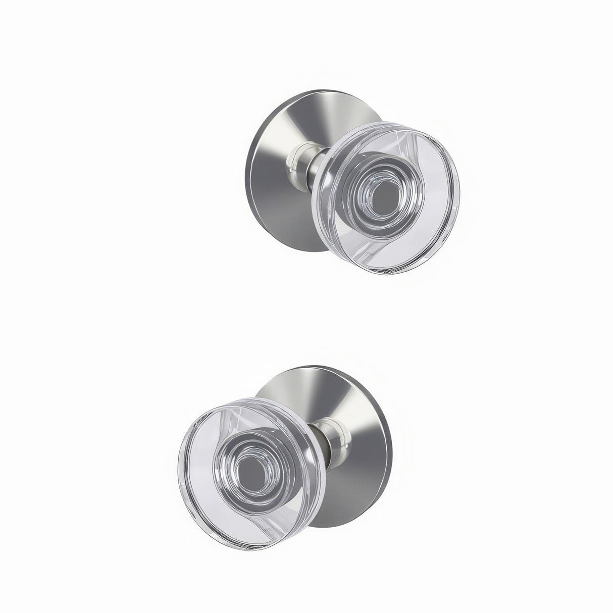 Schlage FC21DAW625KIN bright chrome passage & privacy door knob