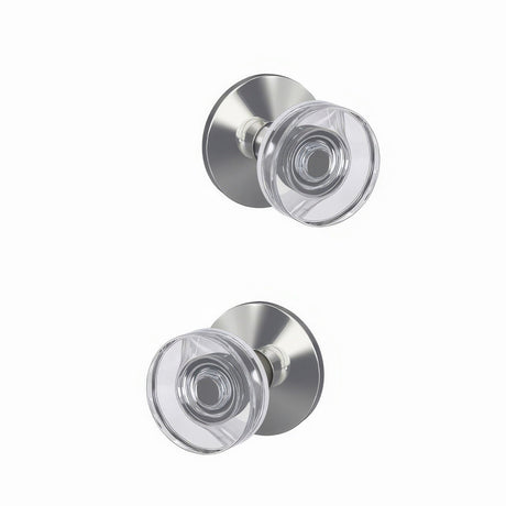Schlage FC21DAW625KIN bright chrome passage & privacy door knob