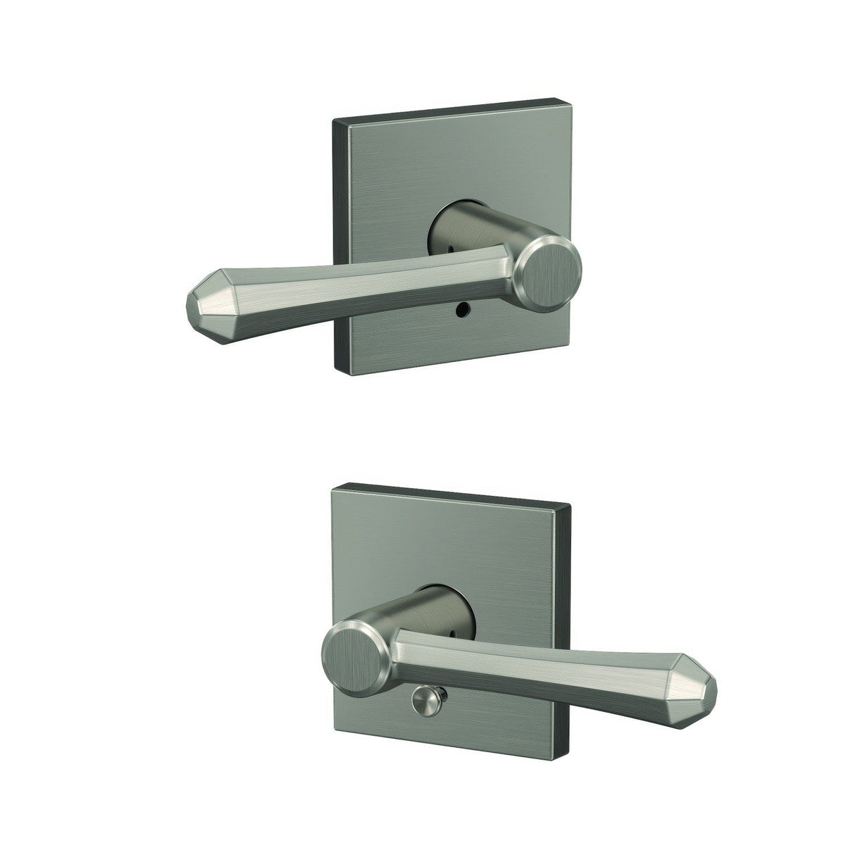Schlage FC21DMP619COL satin nickel passage & privacy door lever
