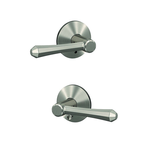 Schlage FC21DMP619KIN satin nickel passage & privacy door lever