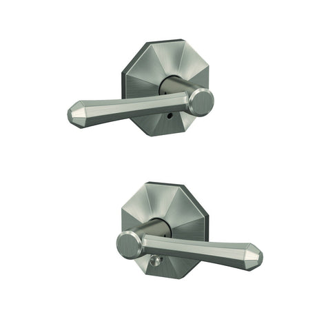 Schlage FC21DMP619RWD satin nickel passage & privacy door lever