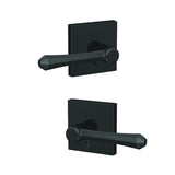 Schlage FC21DMP622COL matte black passage & privacy door lever