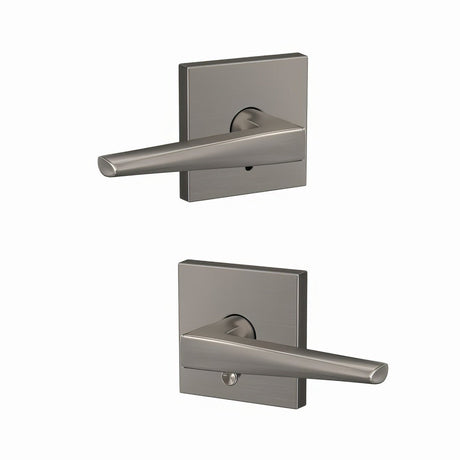 Schlage FC21ELR619COL satin nickel privacy & passage door lever