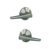 Schlage FC21ELR619KIN satin nickel passage & privacy door lever