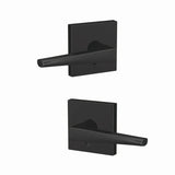 Schlage FC21ELR622COL matte black privacy & passage door lever