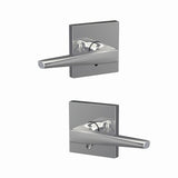 Schlage FC21ELR625COL bright chrome privacy & passage door lever