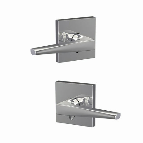 Schlage FC21ELR625COL bright chrome privacy & passage door lever