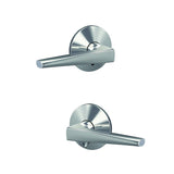 Schlage FC21ELR625KIN bright chrome passage & privacy door lever