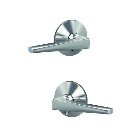 Schlage FC21ELR625KIN bright chrome passage & privacy door lever